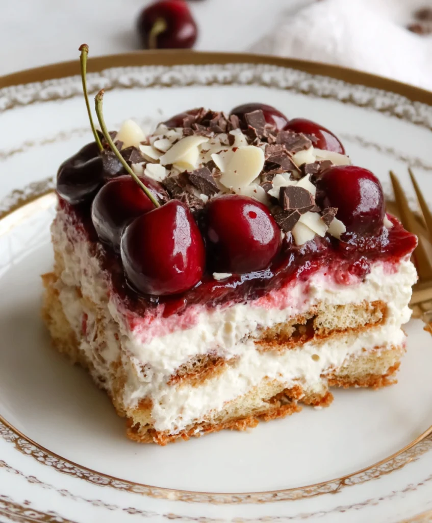 Cherry Tiramisu