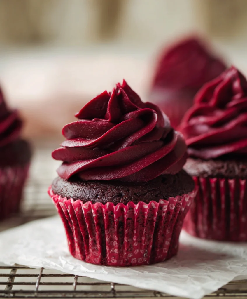 Chocolate Beetroot Cupcakes