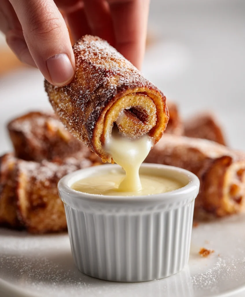 Cinnamon French Toast Roll Ups