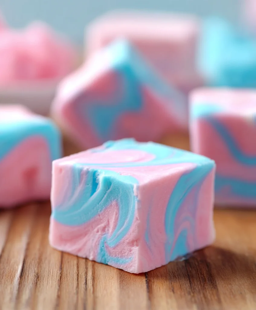 Cotton Candy Fudge