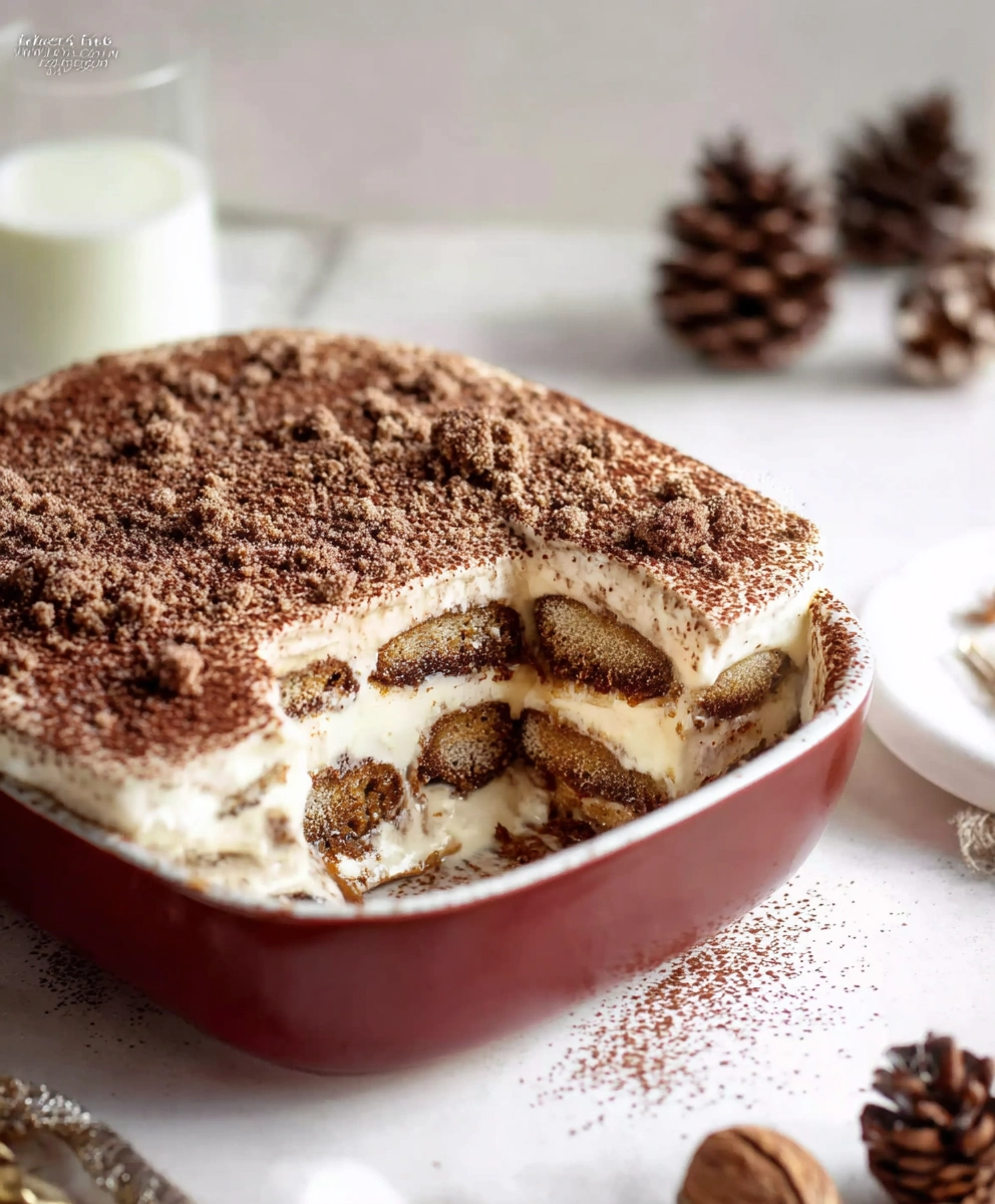 Easy Gingerbread Tiramisu