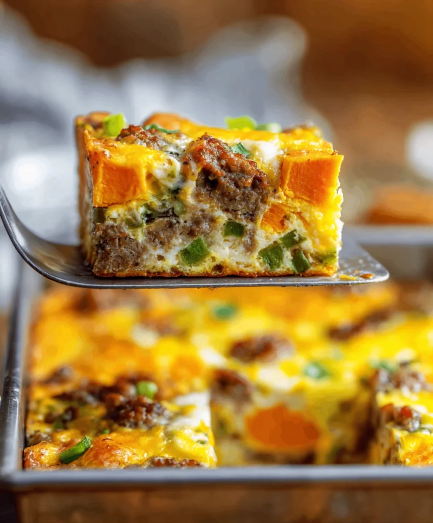 Easy Sweet Potato Egg Casserole