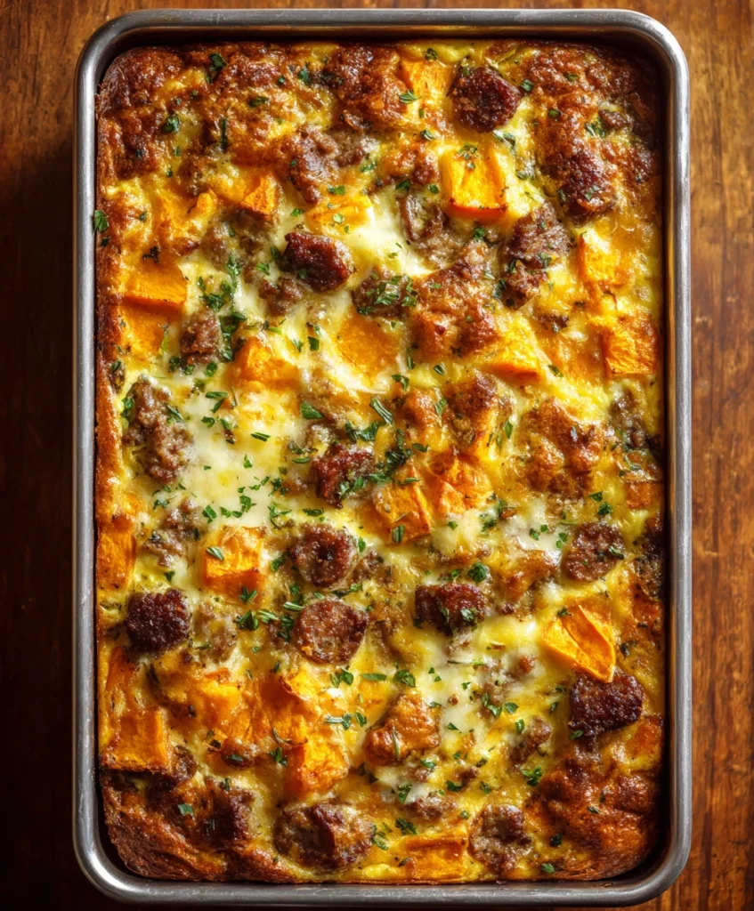 Easy Sweet Potato Egg Casserole