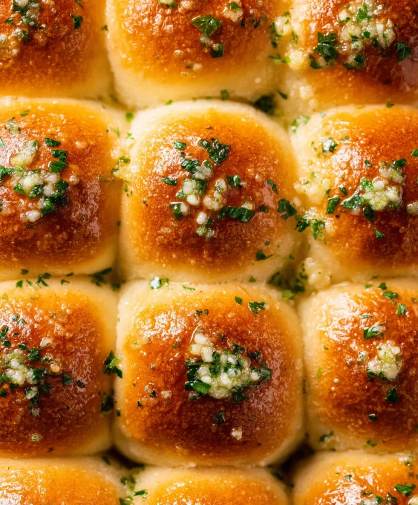 Garlic bread rolls
