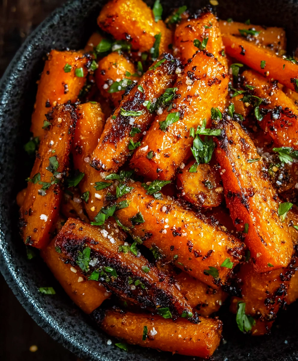 Ginger Roasted Carrots