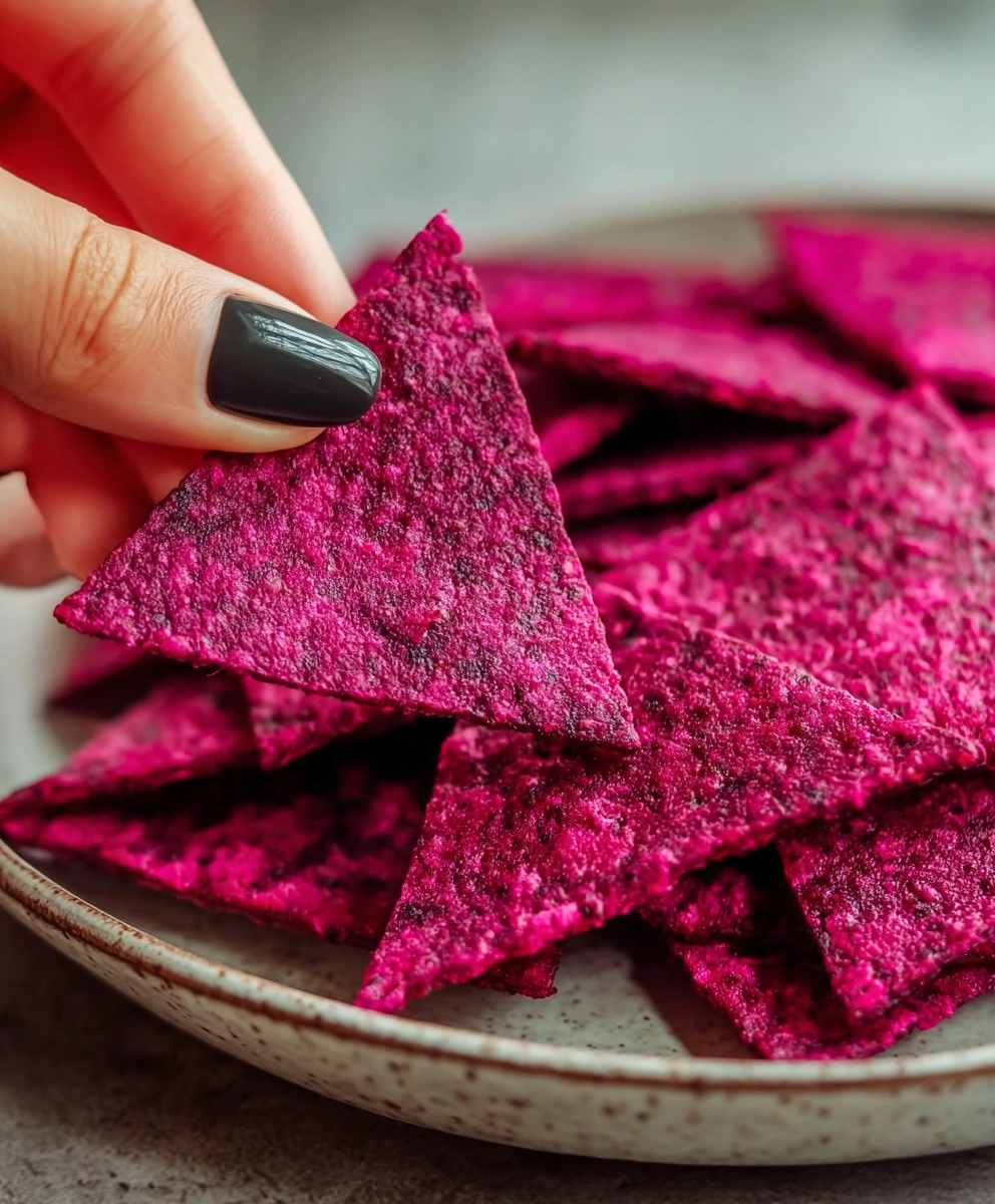 Gluten-Free Beet Crackers