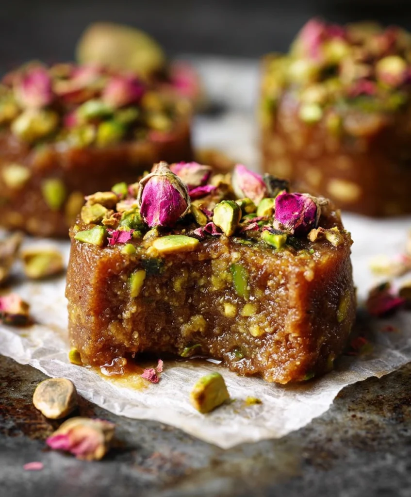 Healthier Vegan Pistachio Halva