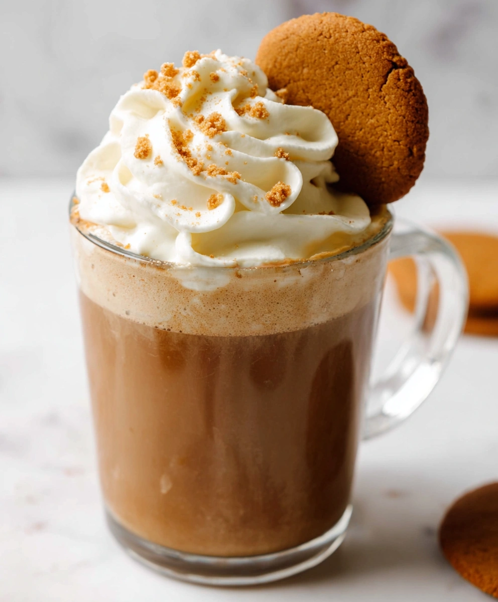Homemade Gingerbread Latte