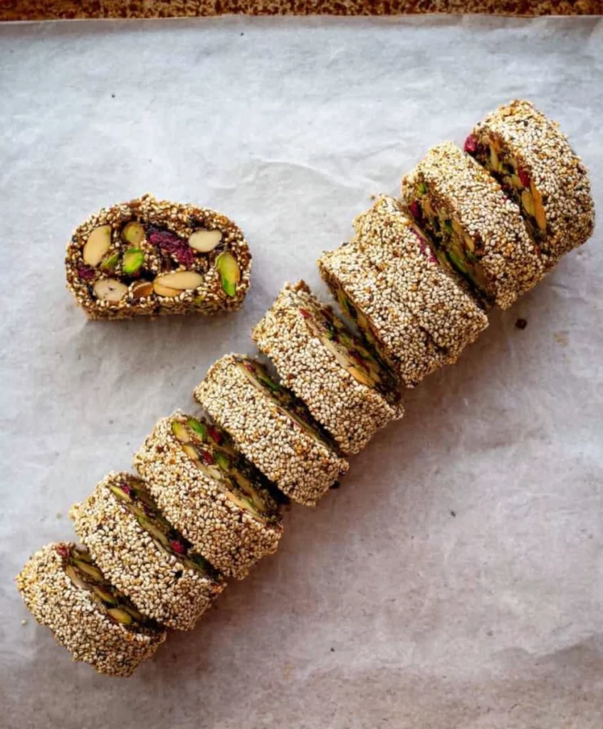Khajur Roll Recipe  Indian Date and Nut Rolls