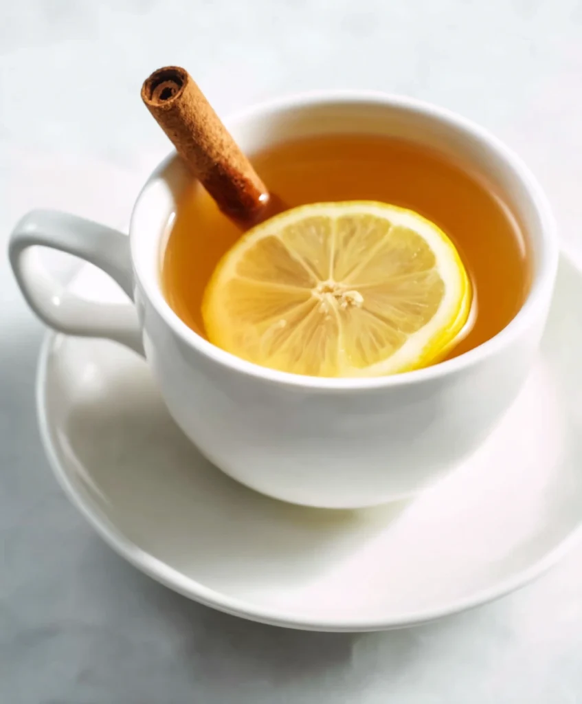 Lemon Ginger Cinnamon Tea