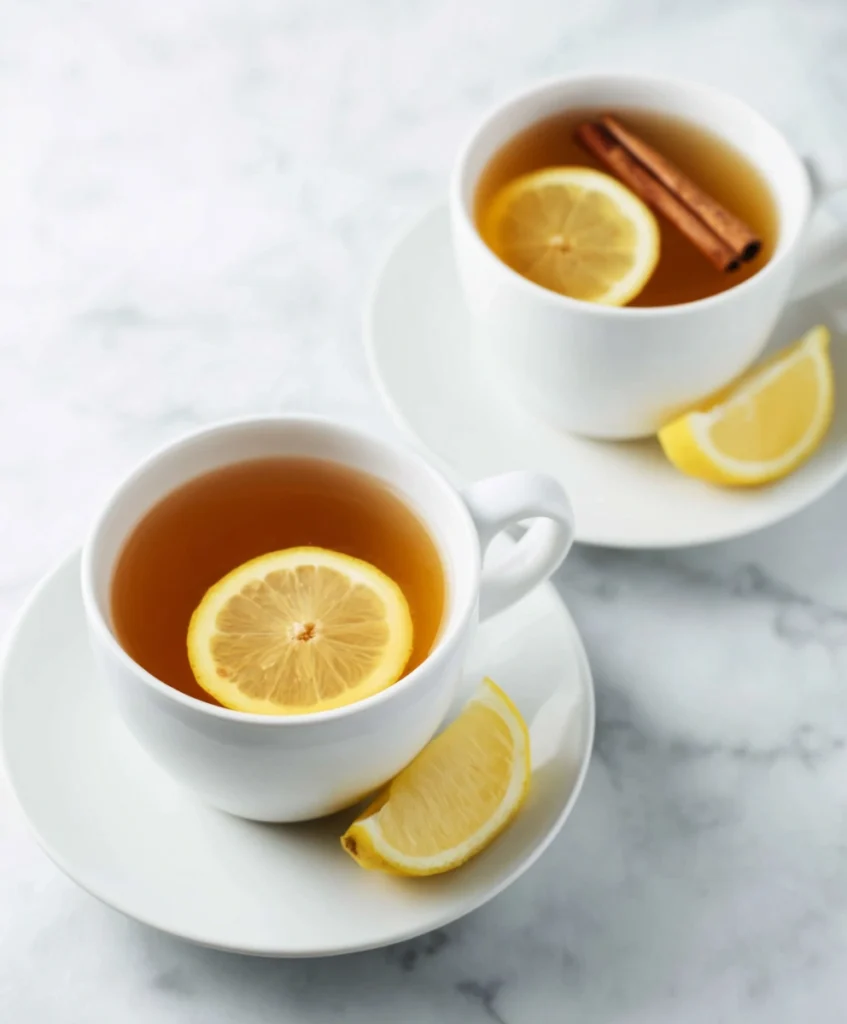 Lemon Ginger Cinnamon Tea