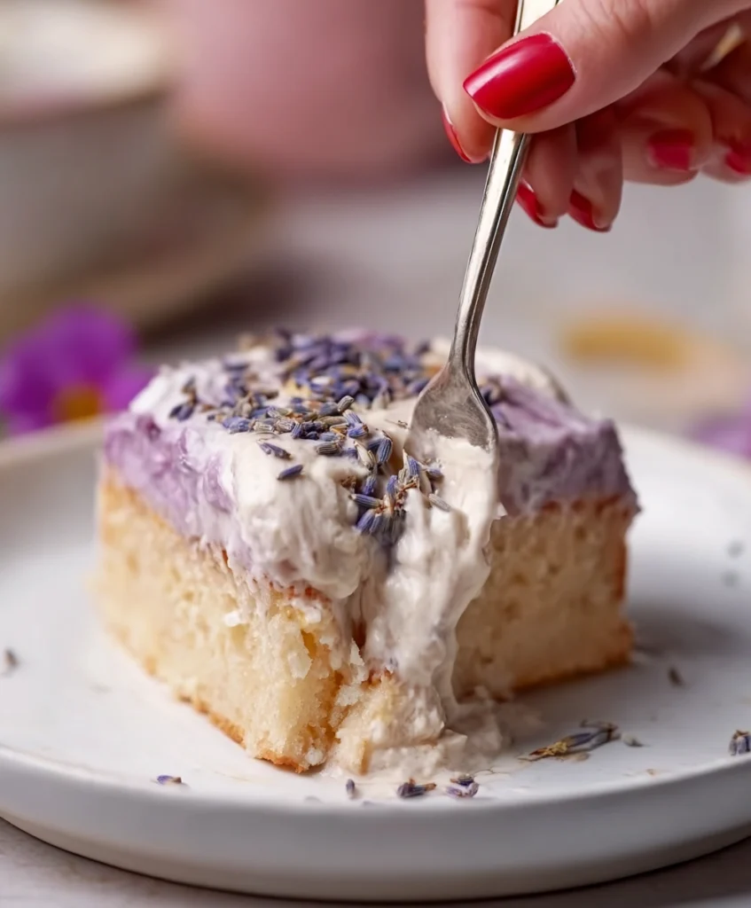 London Fog Tres Leches Cake