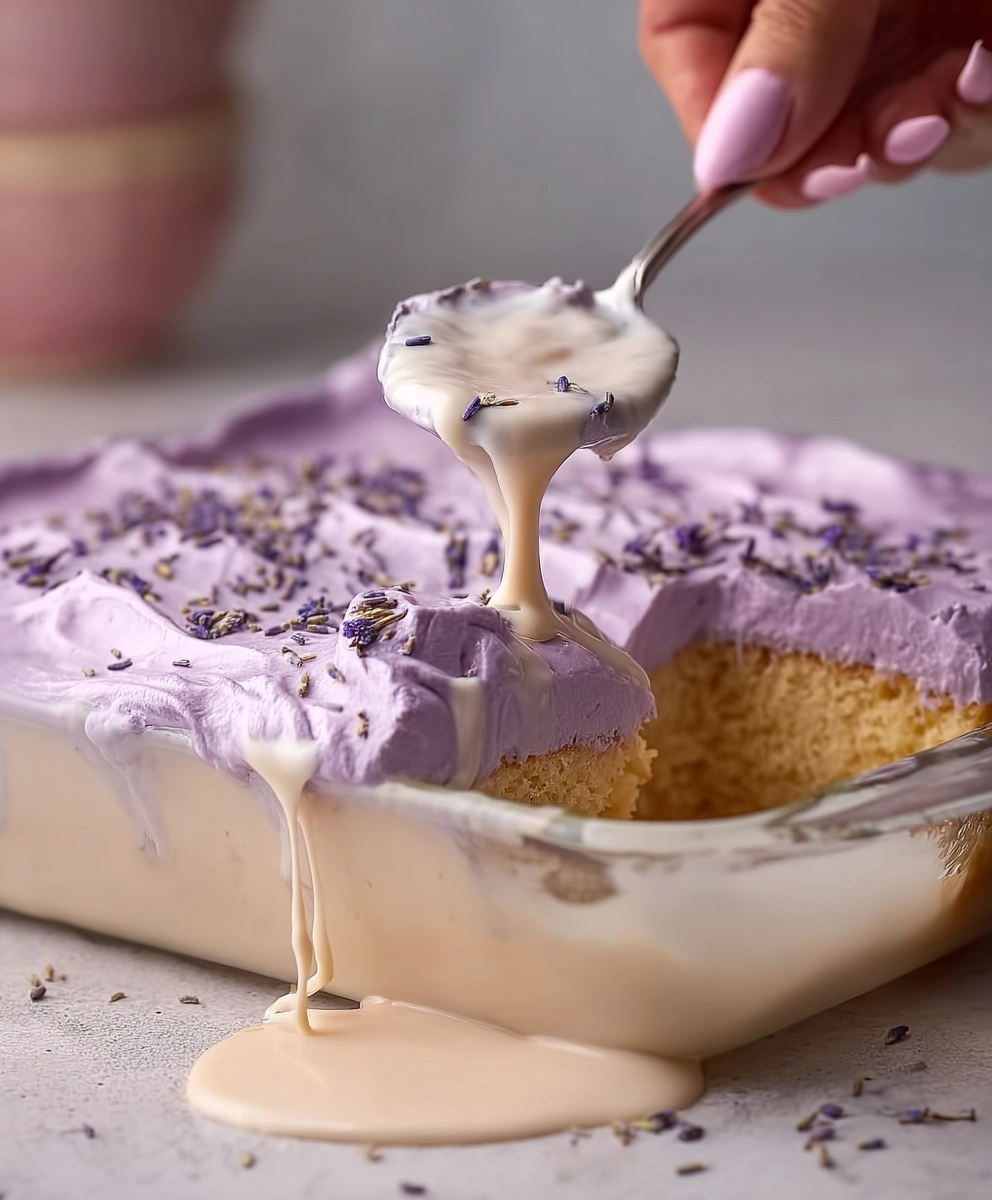 London Fog Tres Leches Cake