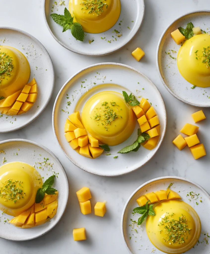 Mango Panna Cotta