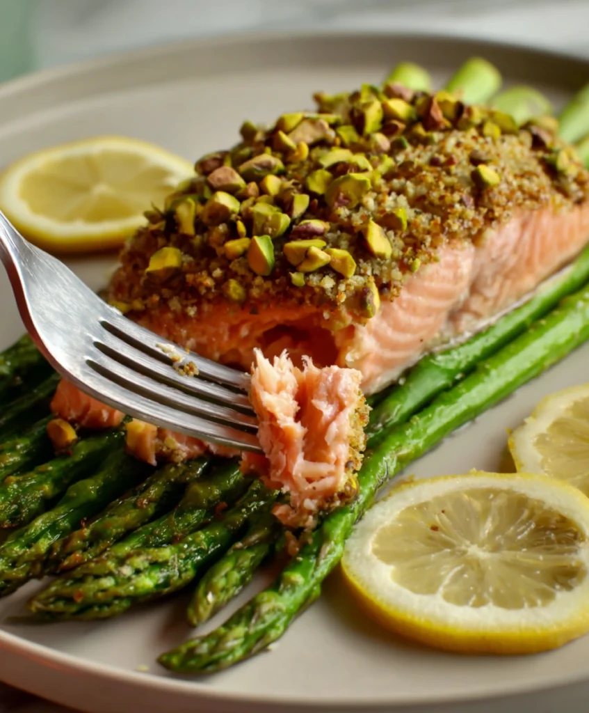 Maple Pistachio Salmon