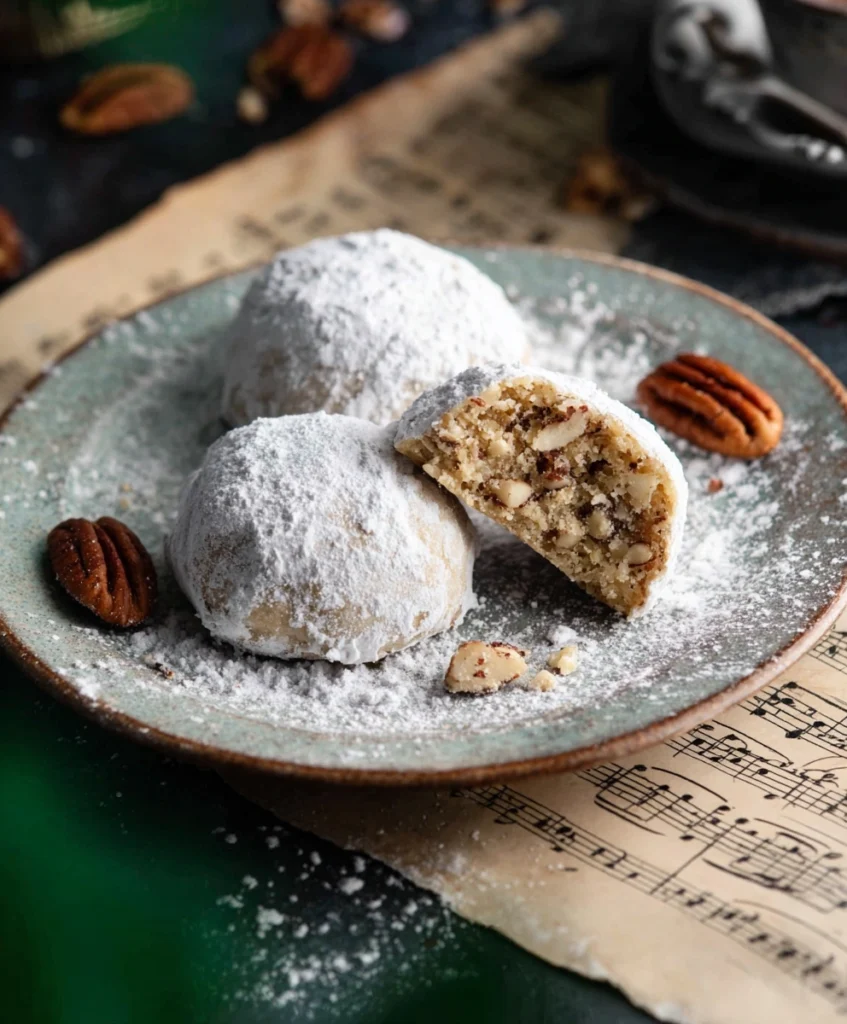 Mexican Wedding Cookies (Polvorones)