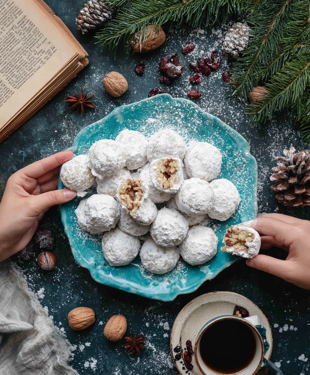 Mexican Wedding Cookies (Polvorones)