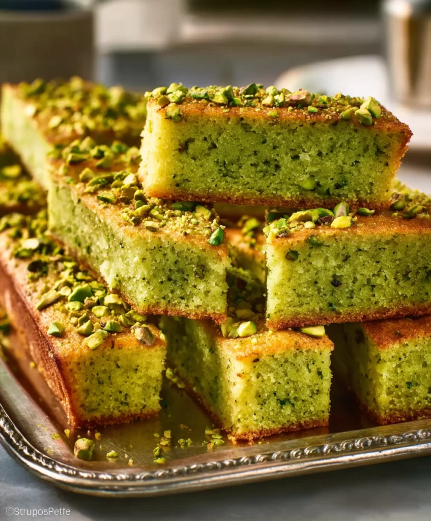 Pistachio Almond Cake