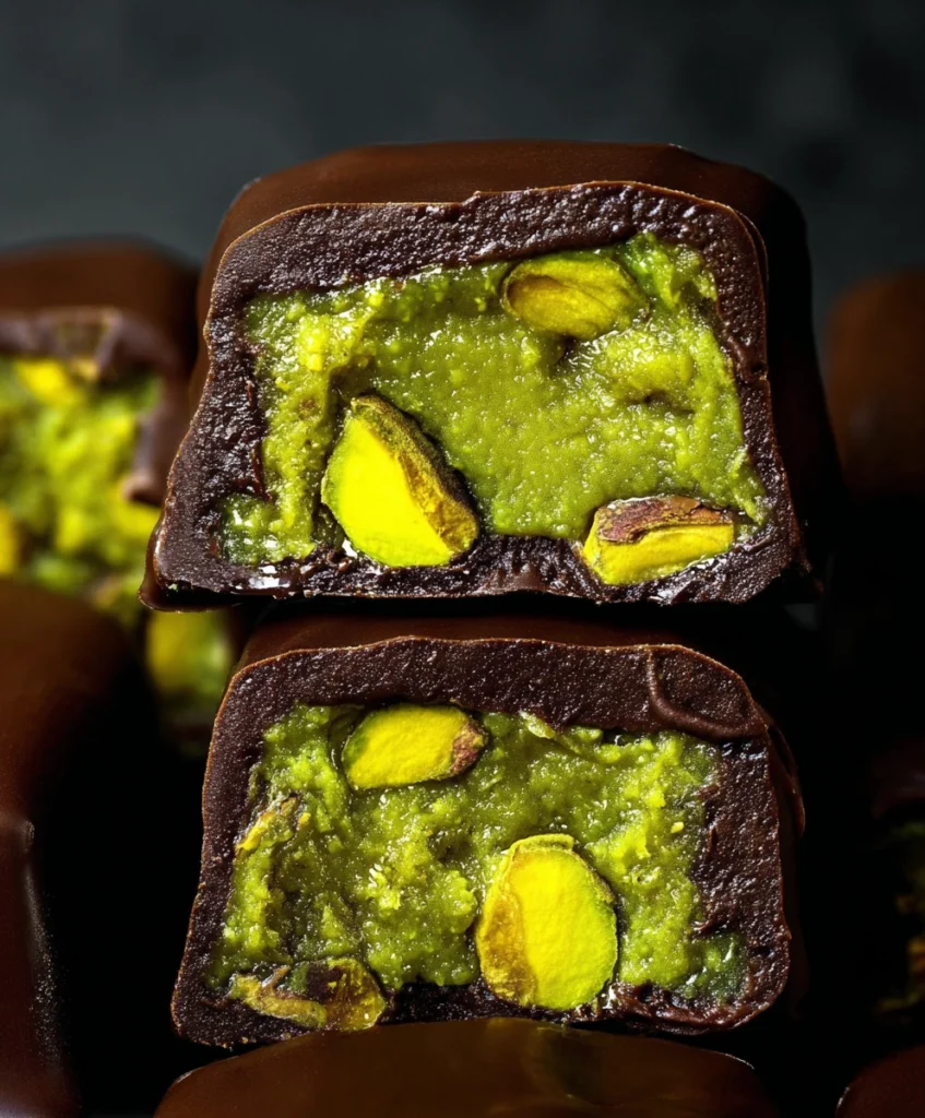 Pistachio Butter Chocolate Bars