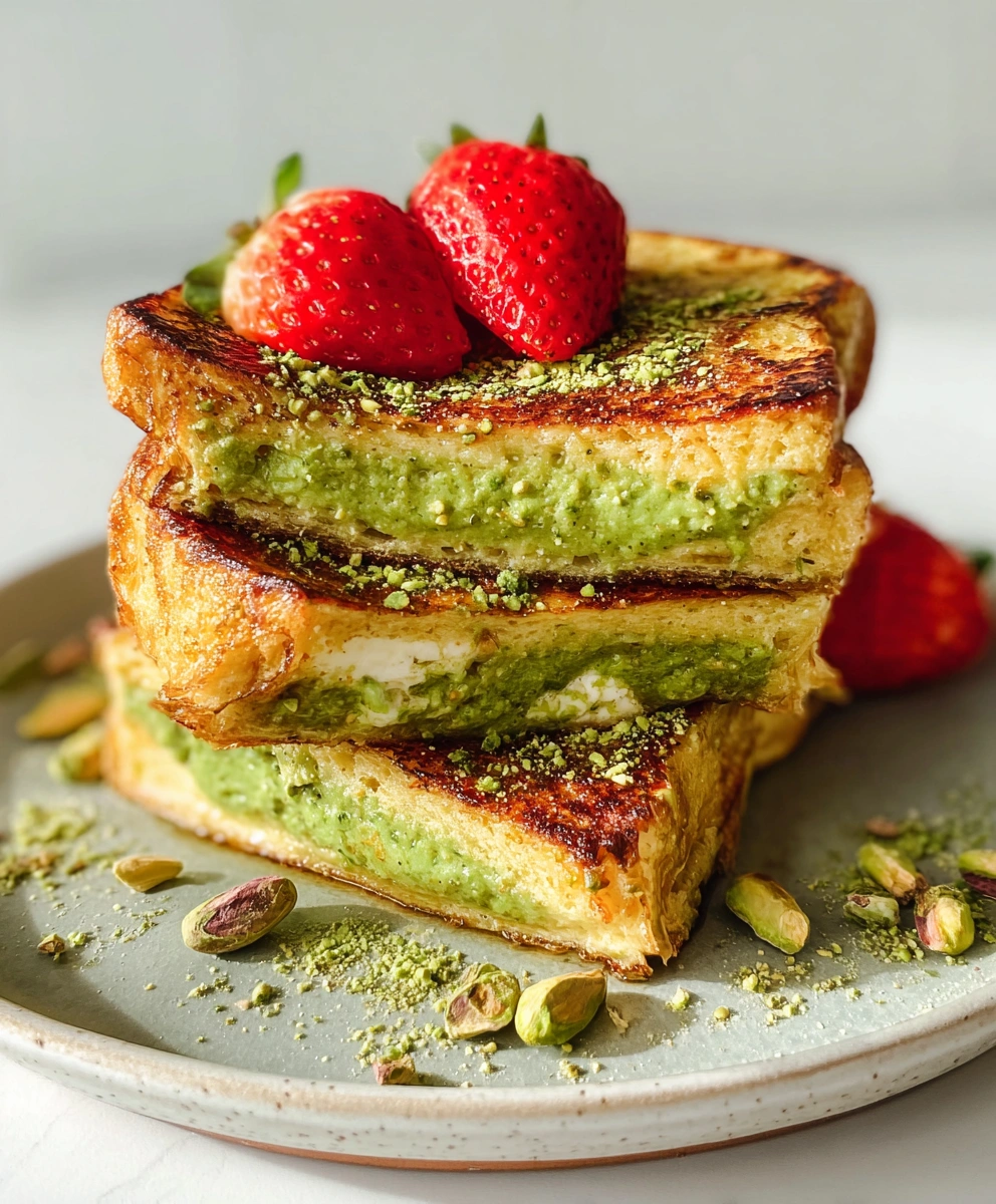 Pistachio Butter French Toast