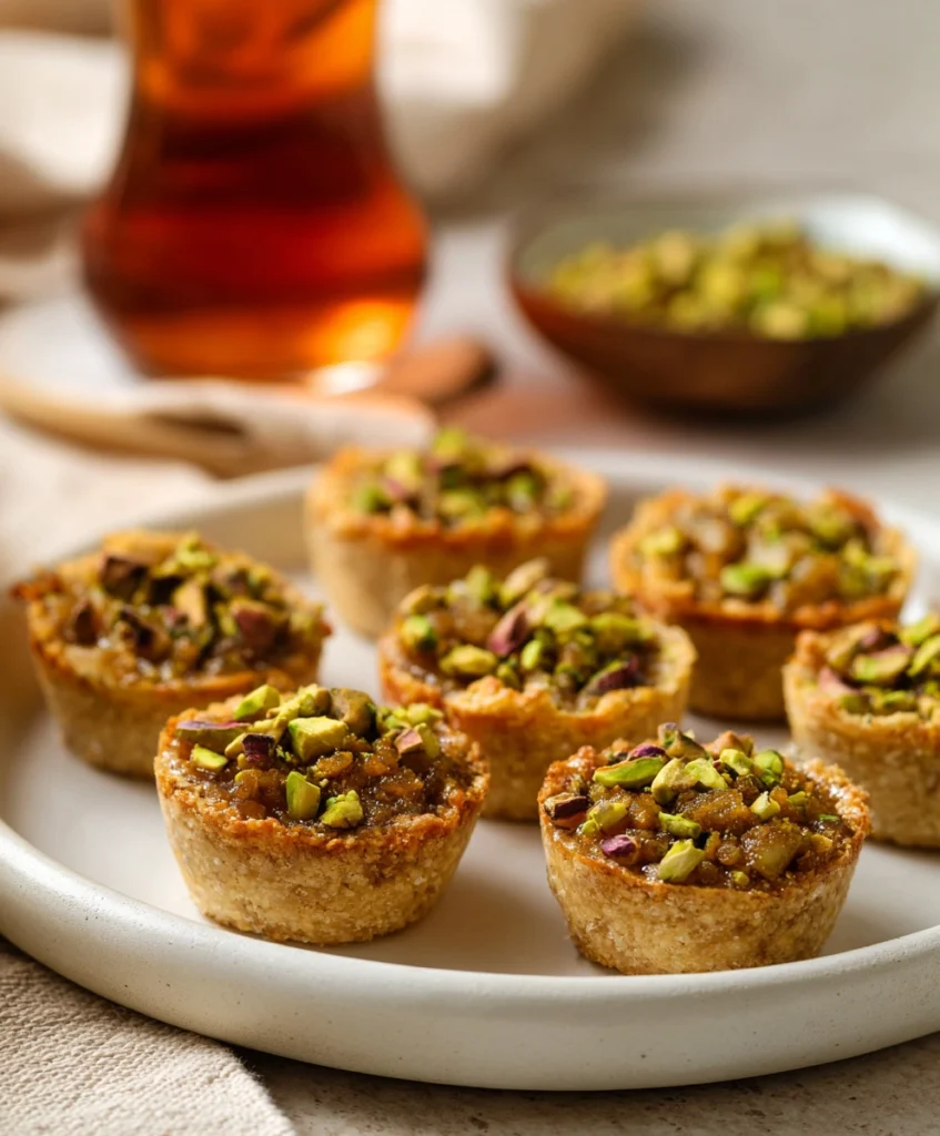 Pistachio Healthier Vegan Baklava Cups