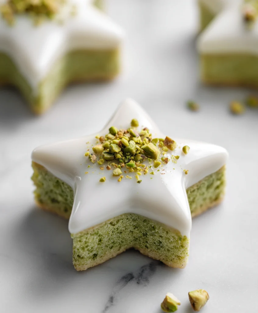 Pistachio Stars Dessert