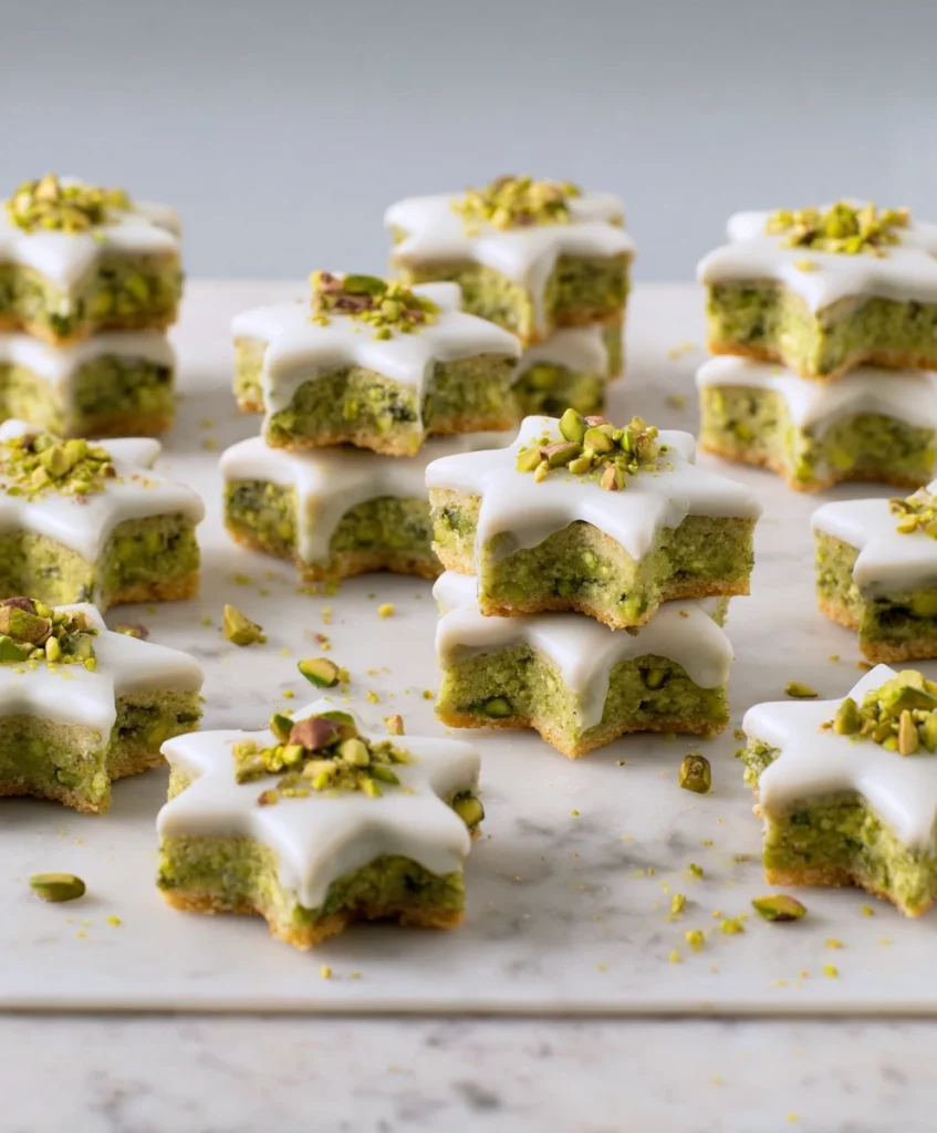 Pistachio Stars Dessert