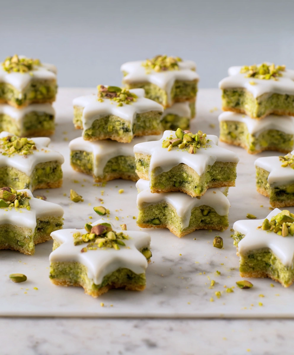 Pistachio Stars Dessert