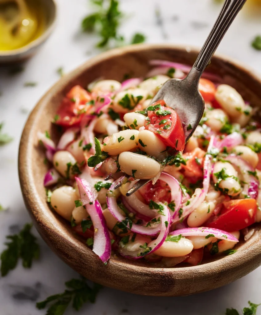 Piyaz (Turkish White Bean Salad)