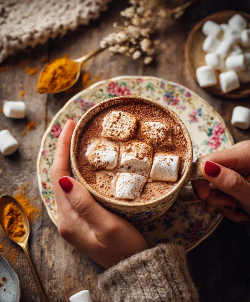 Spiced Hot Cocoa Anti-Inflammatory Drink
