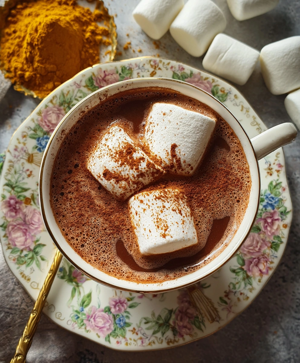 Spiced Hot Cocoa Anti-Inflammatory Drink