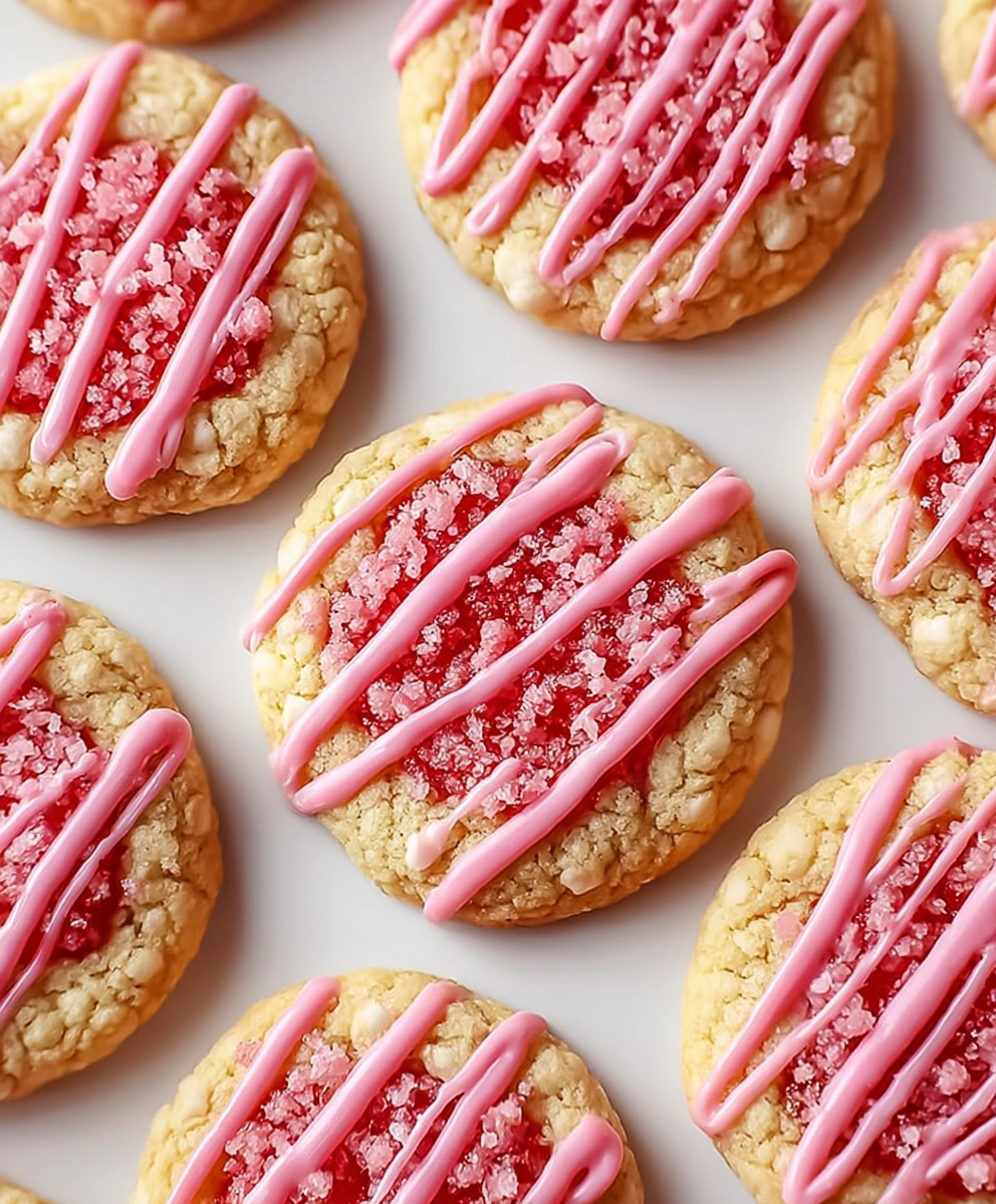 Strawberry Crunch Cookies