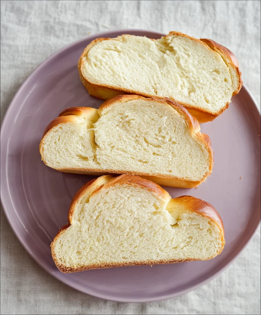 Sweet Braided Bread with Coconut Milk
