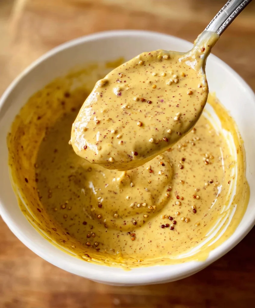 Sweet and Spicy Mardi Gras Mustard