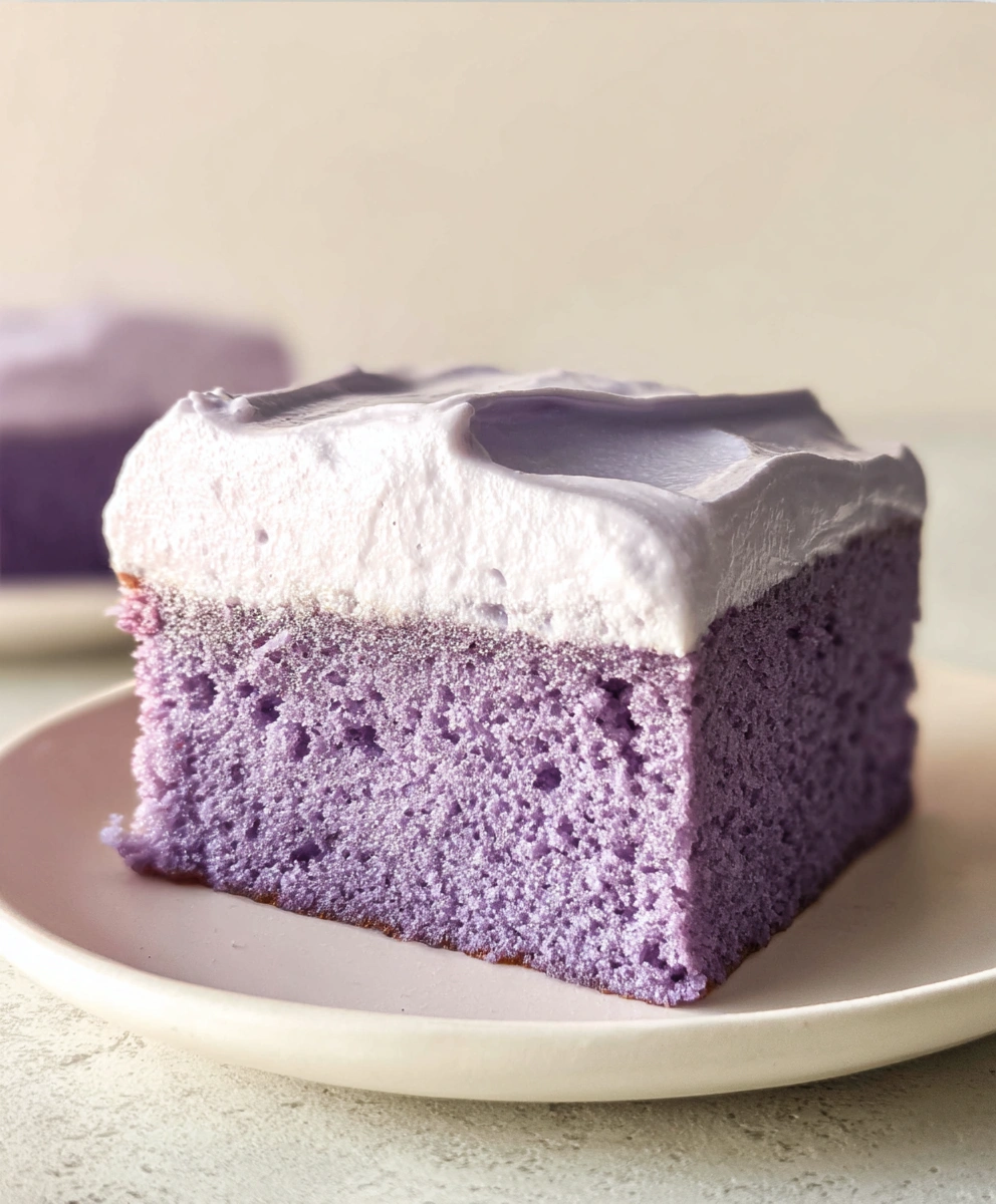 Ube Tres Leches Cake