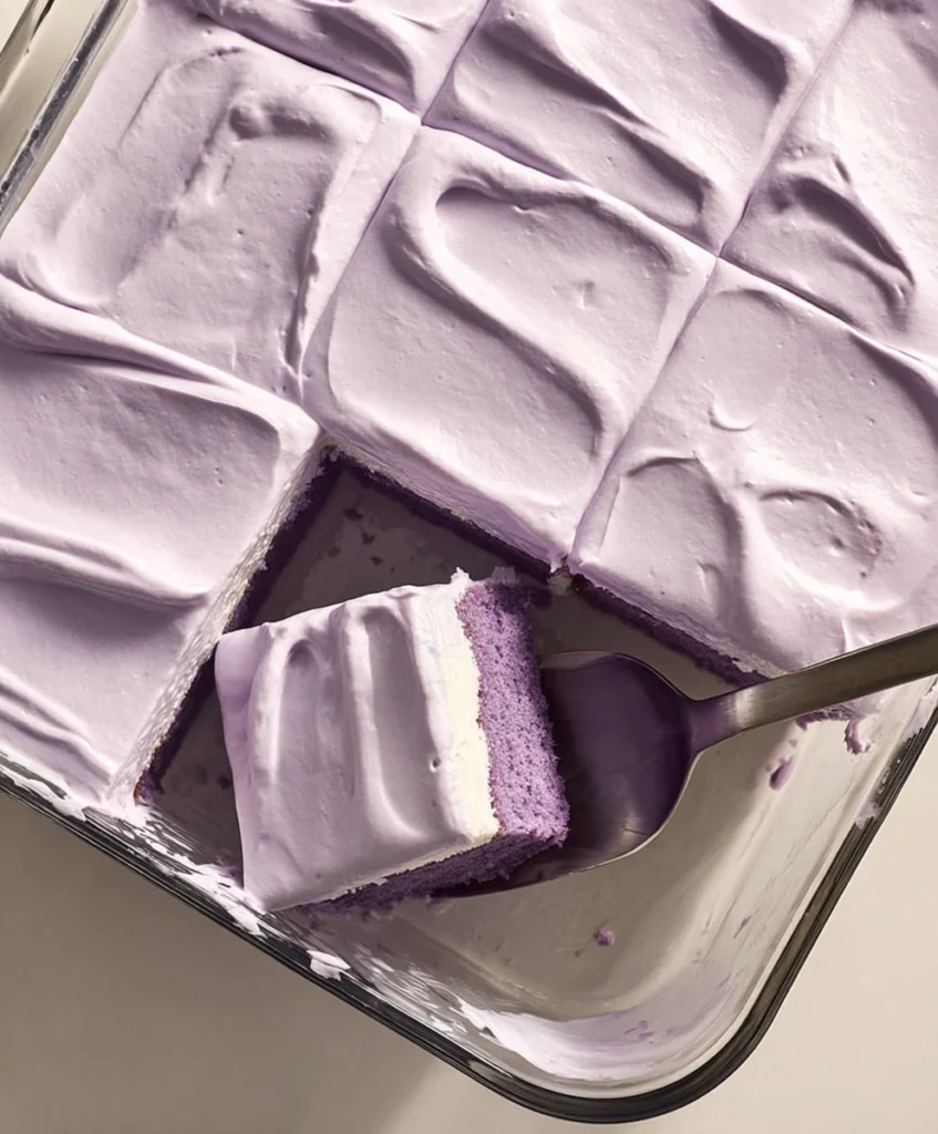 Ube Tres Leches Cake