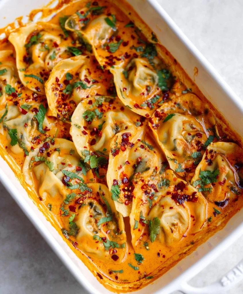 Vegan Baked Dumplings