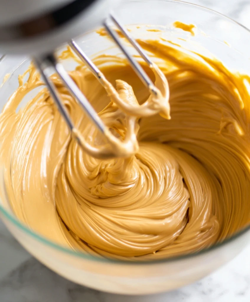 Whipped White Chocolate Caramel Ganache