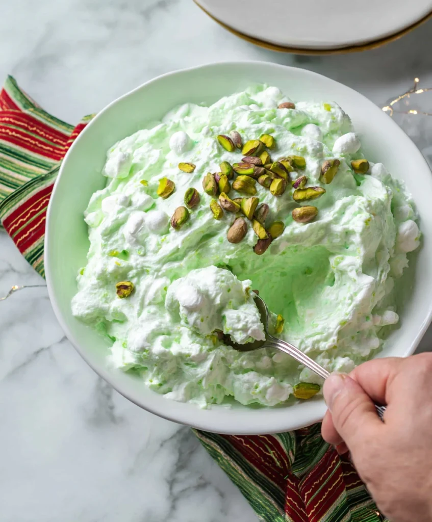 Pistachio Pineapple Fluff (Watergate Pudding)