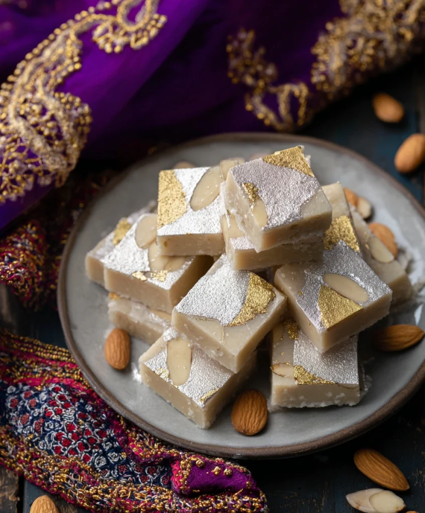 Almond Burfi