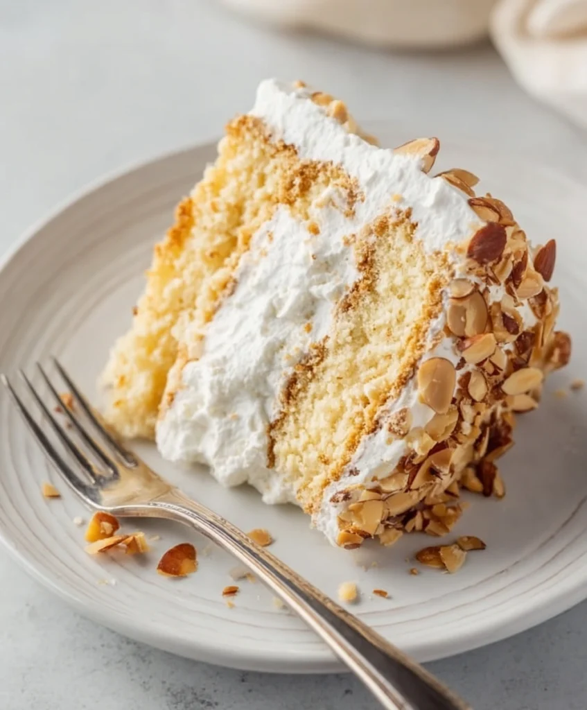 Almond-Crunch Ice Cream Cake