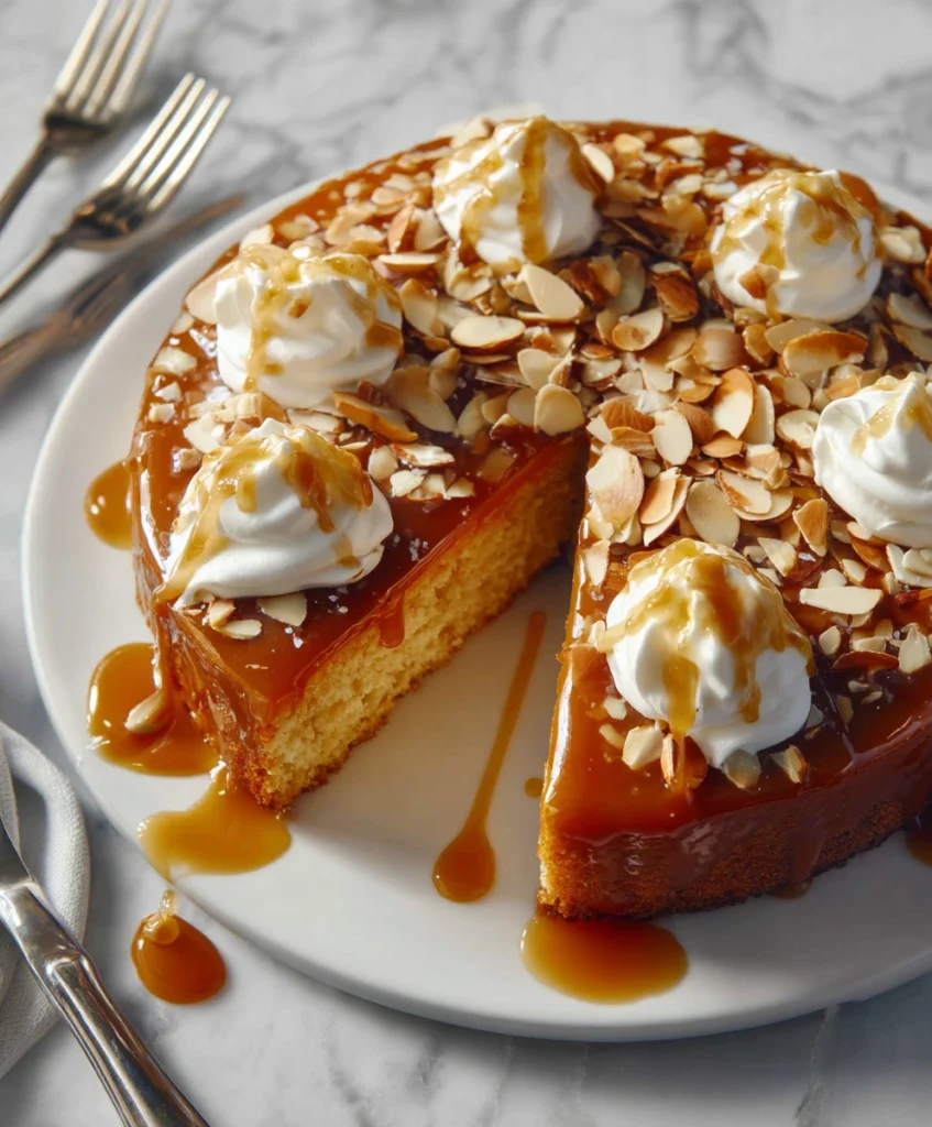 Best Toffee Almond Cake Recipe