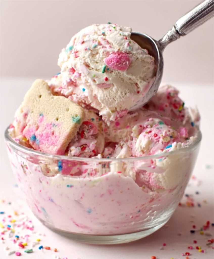 Circus Animal Cookies Ice Cream (No-Churn)