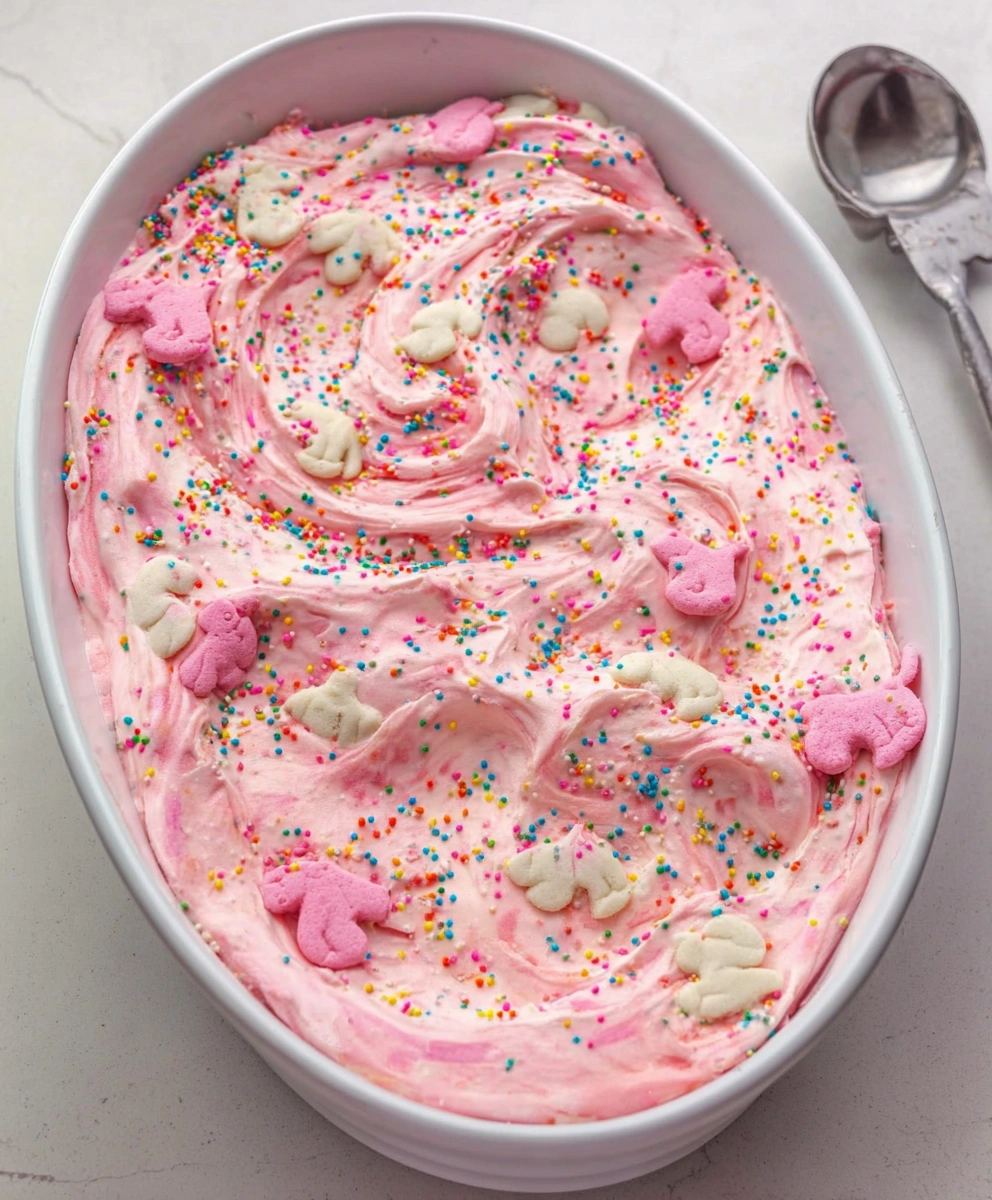 Circus Animal Cookies Ice Cream (No-Churn)