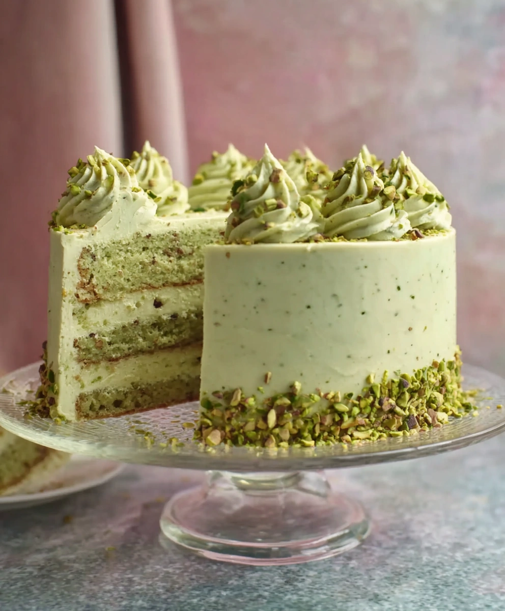 Classic Pistachio Cake