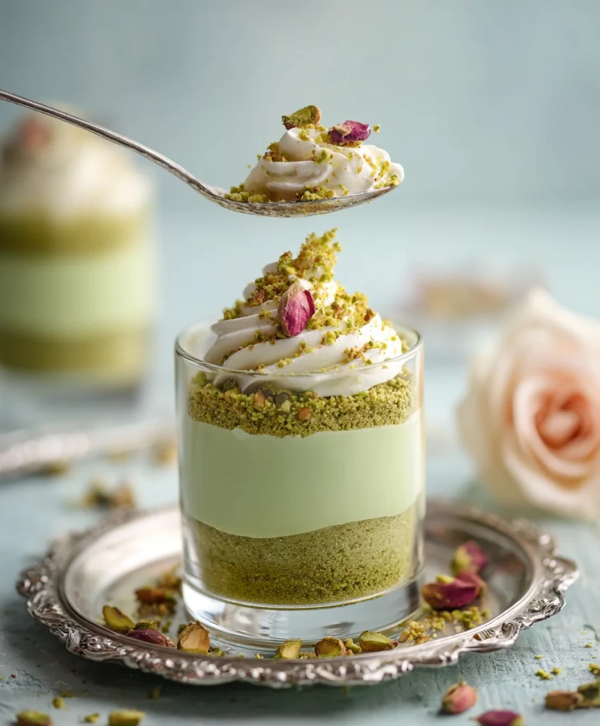 Elegant Pistachio Dessert for Special Occasions