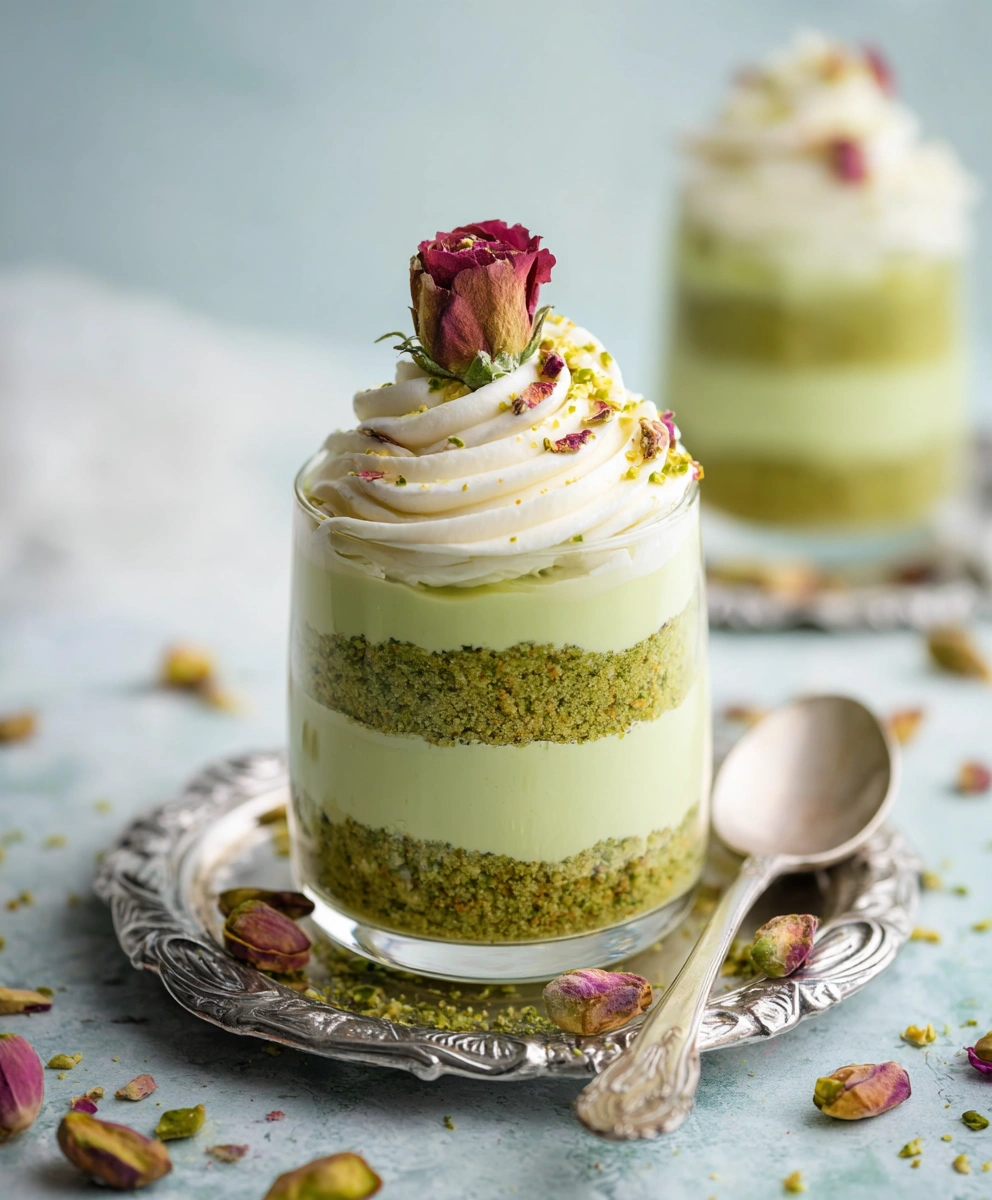 Elegant Pistachio Dessert for Special Occasions