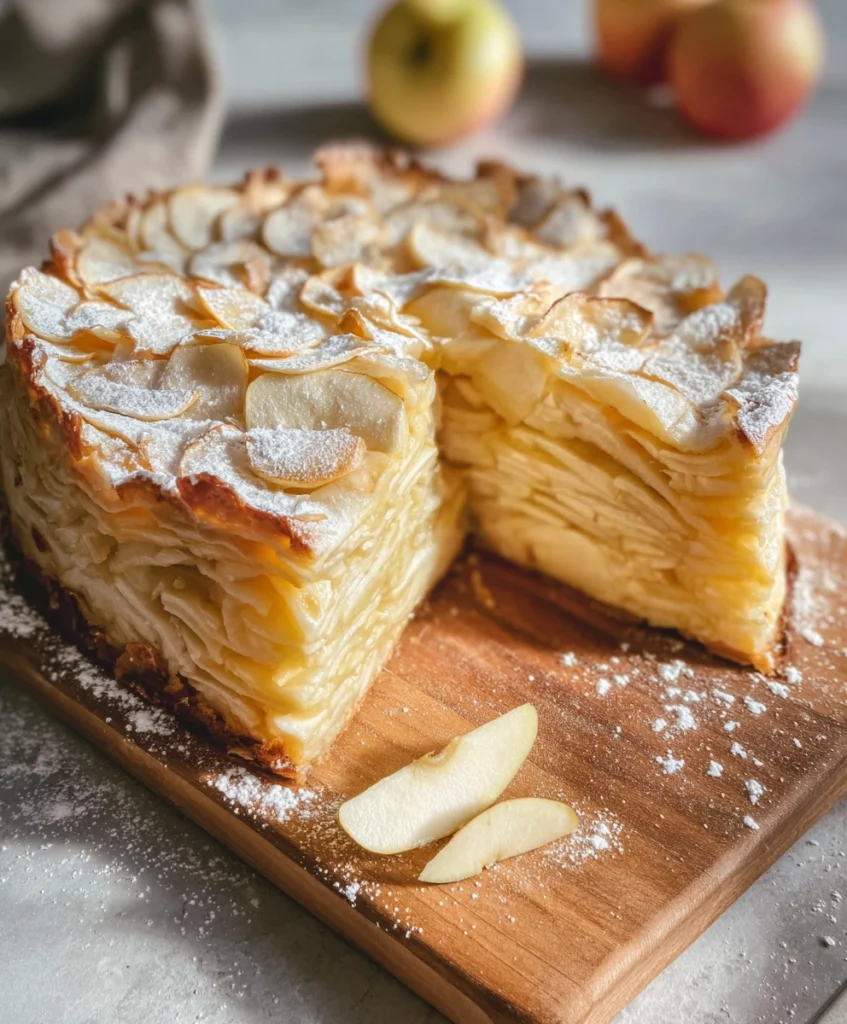 Invisible Apple Cake 