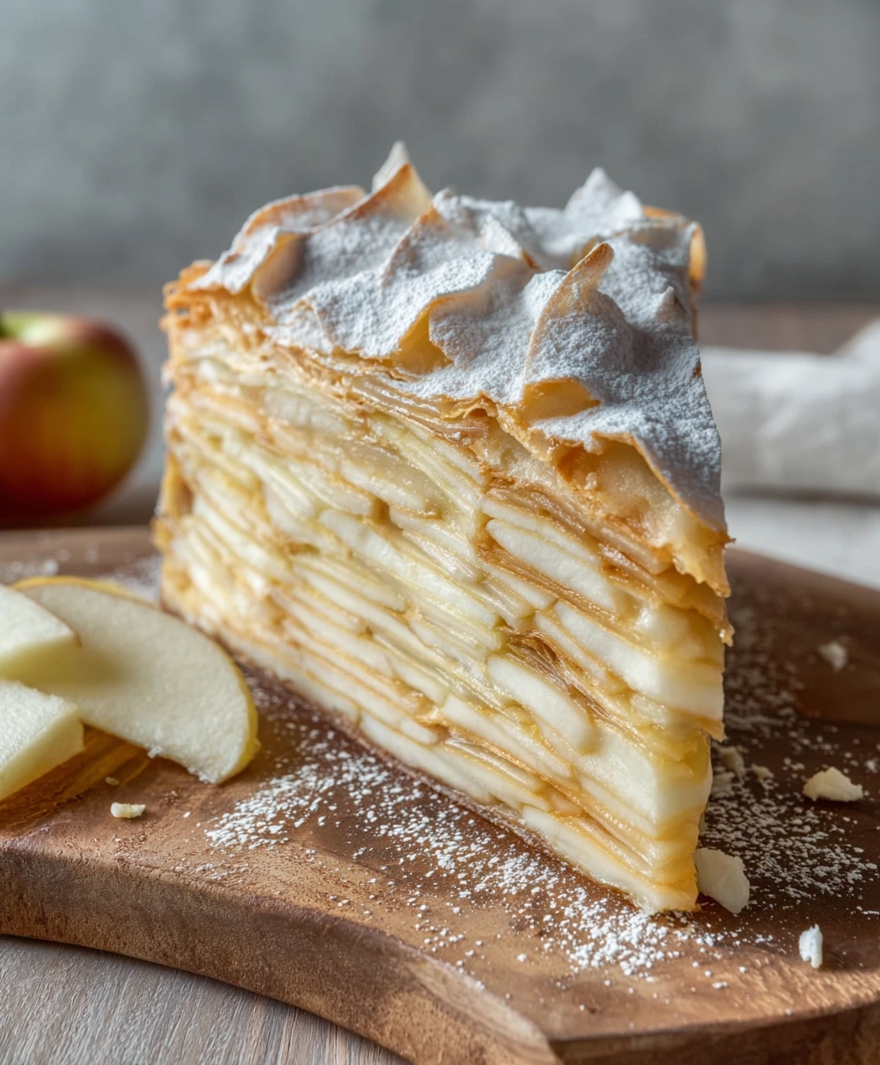 Invisible Apple Cake