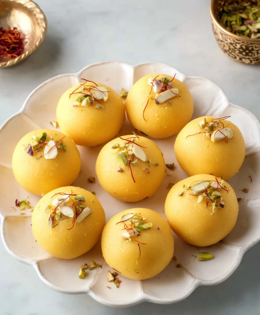 Kesar Malai Ladoo
